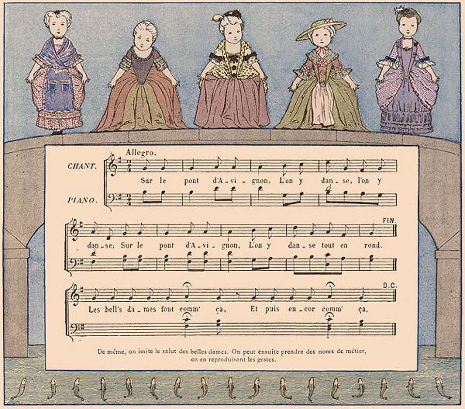 Vieilles chansons et rondes pour les petits enfants