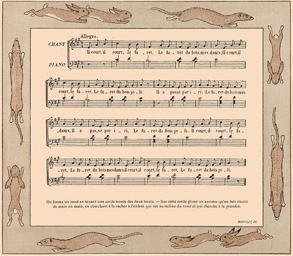 Vieilles chansons et rondes pour les petits enfants