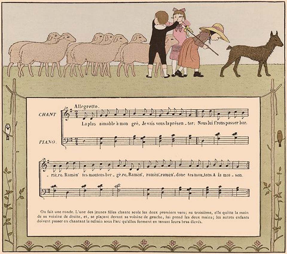 Vieilles chansons et rondes pour les petits enfants