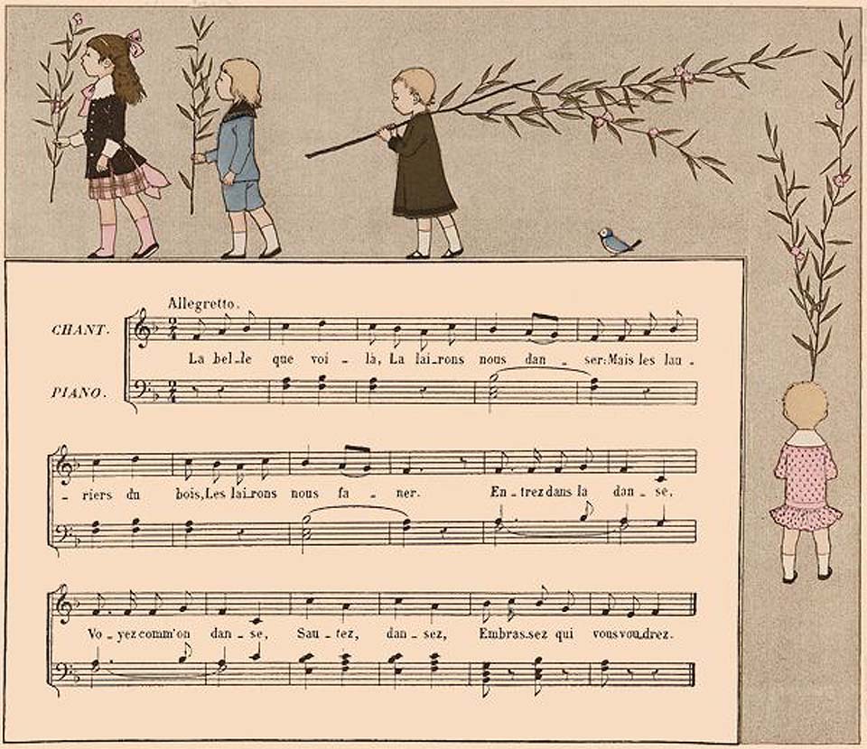 Vieilles chansons et rondes pour les petits enfants