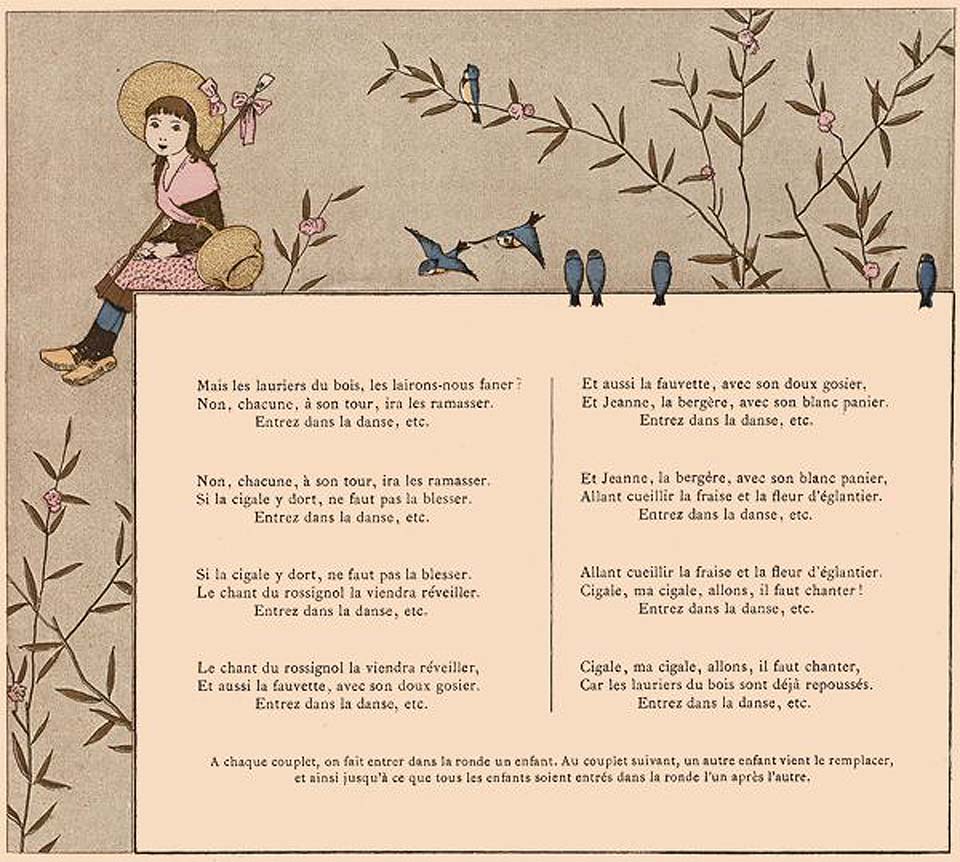 Vieilles chansons et rondes pour les petits enfants