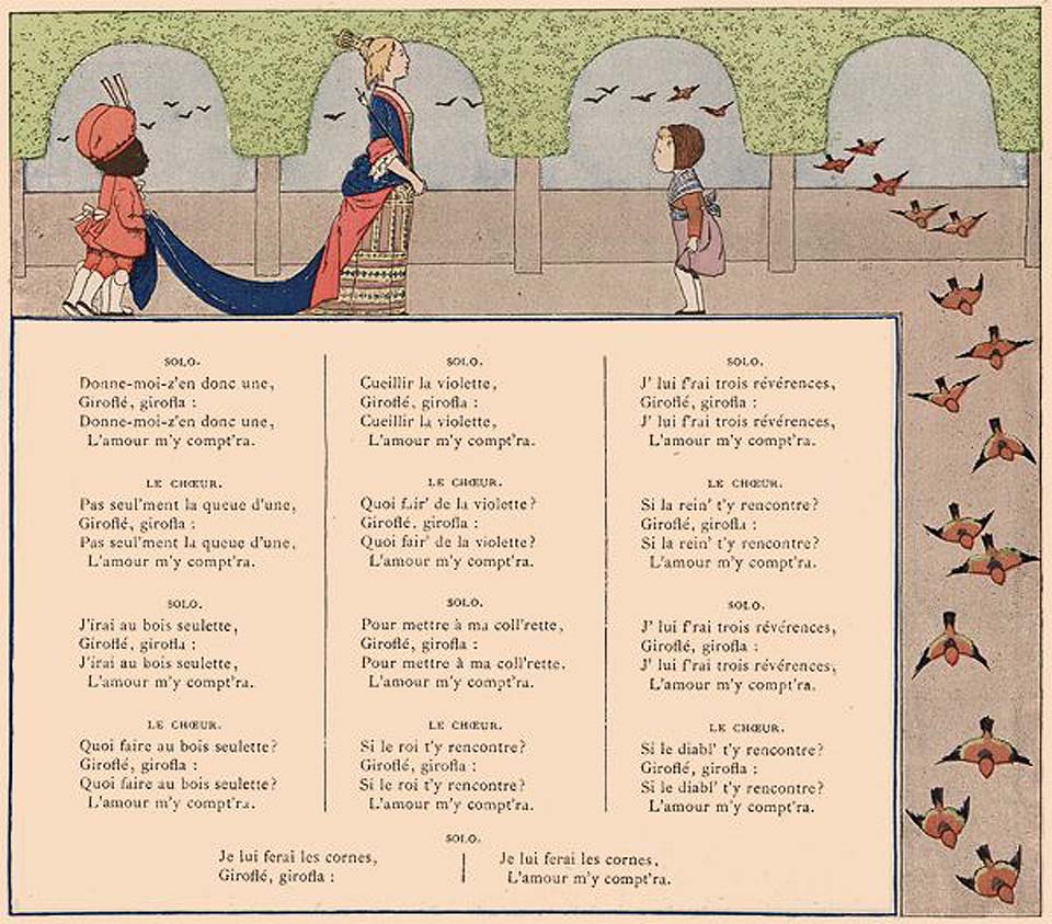 Vieilles chansons et rondes pour les petits enfants