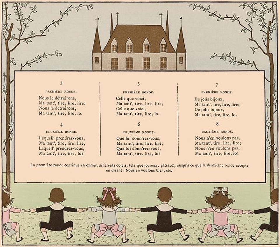 Vieilles chansons et rondes pour les petits enfants