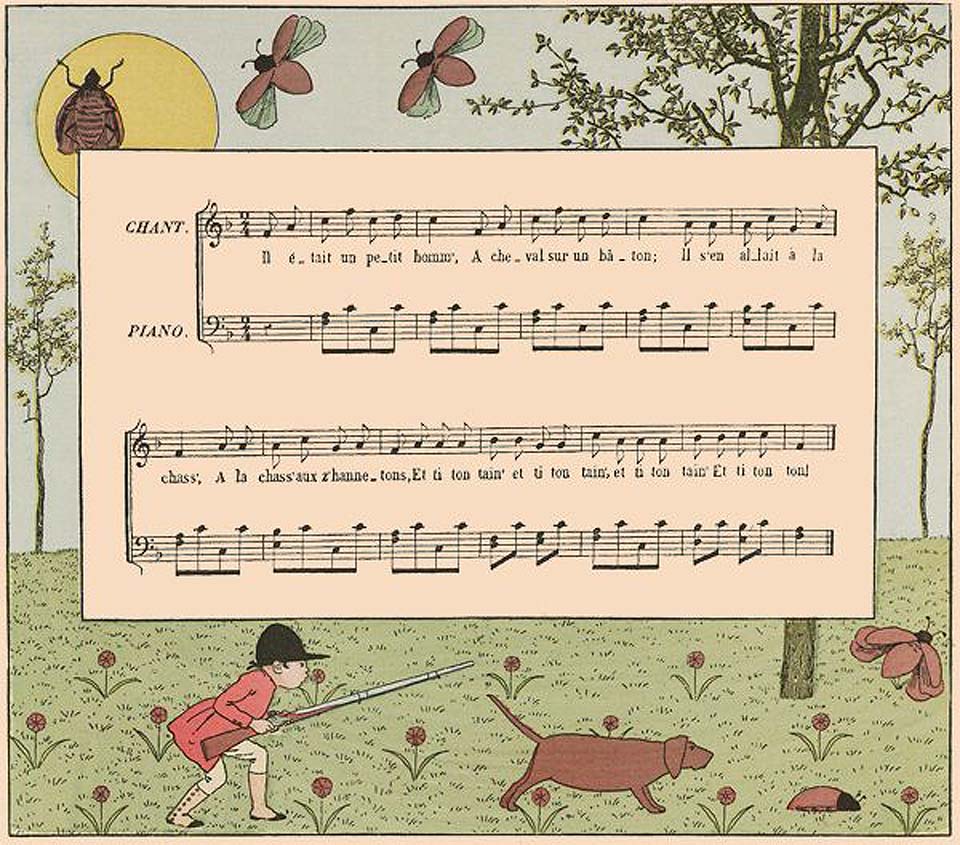 Vieilles chansons et rondes pour les petits enfants
