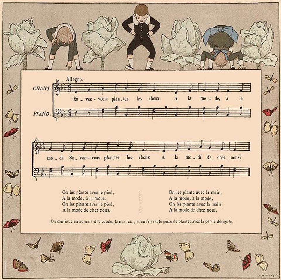 Vieilles chansons et rondes pour les petits enfants