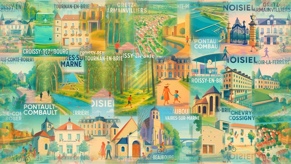 autour d'Ozoir-la-Ferrière en affiches