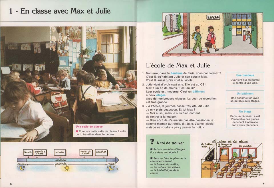 A la découverte de la France avec Max et Julie
