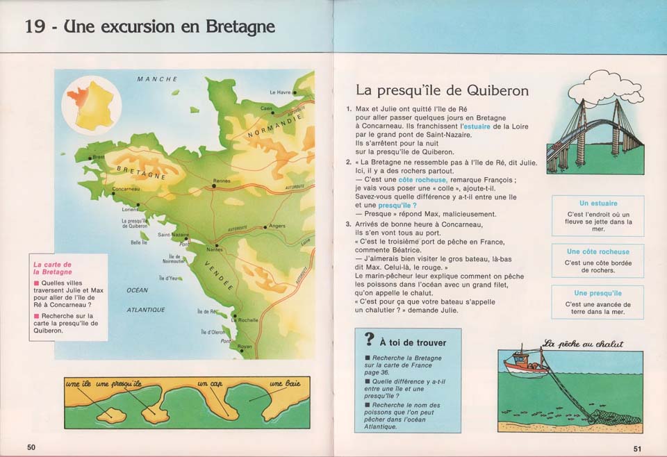 A la découverte de la France avec Max et Julie