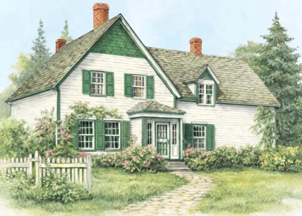 Anne... la maison aux pignons verts
