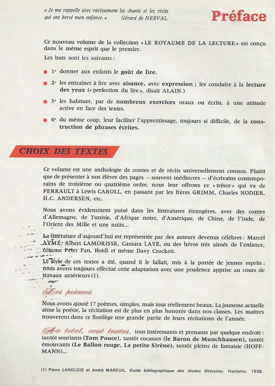 Au pays des contes CE2 (1964)