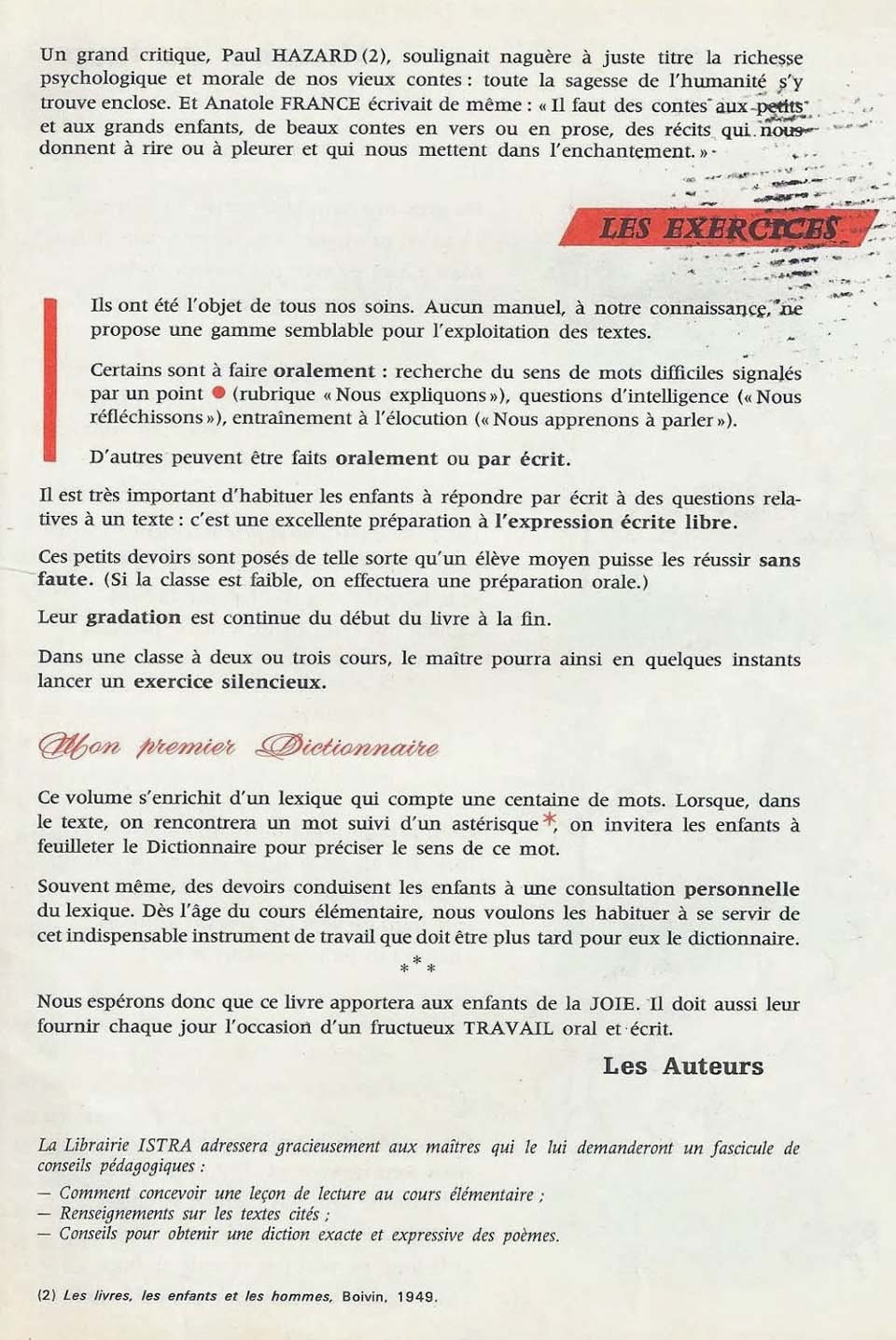 Au pays des contes CE2 (1964)