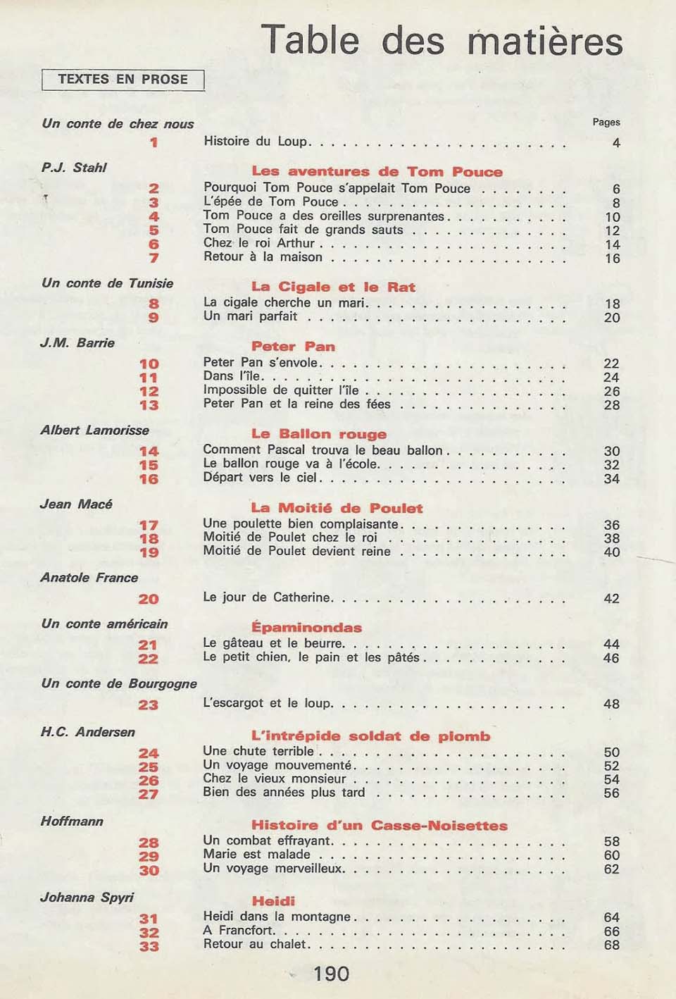 Au pays des contes CE2 (1964)