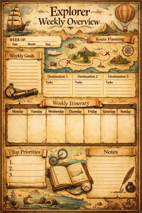 prêt pour l'aventure