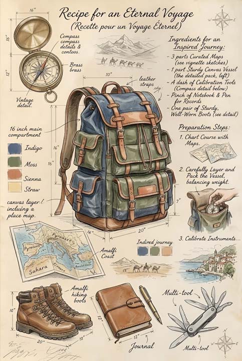 prêt pour l'aventure