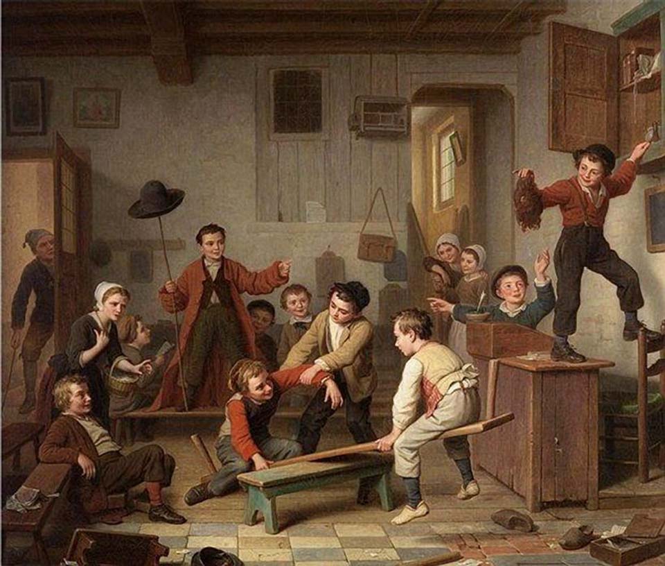 Les bêtises en classe