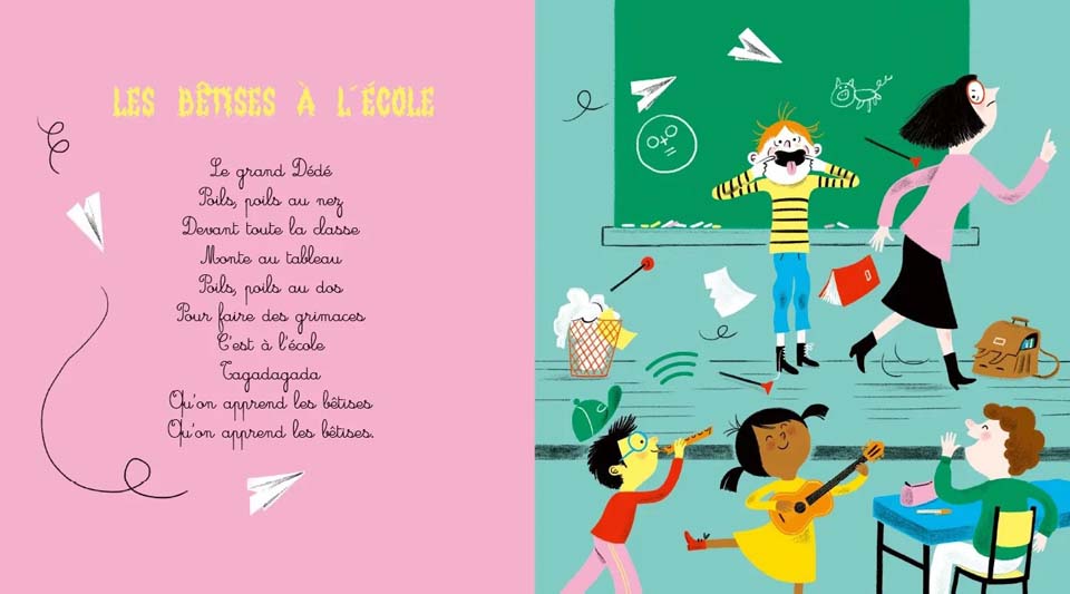 Les bêtises en classe