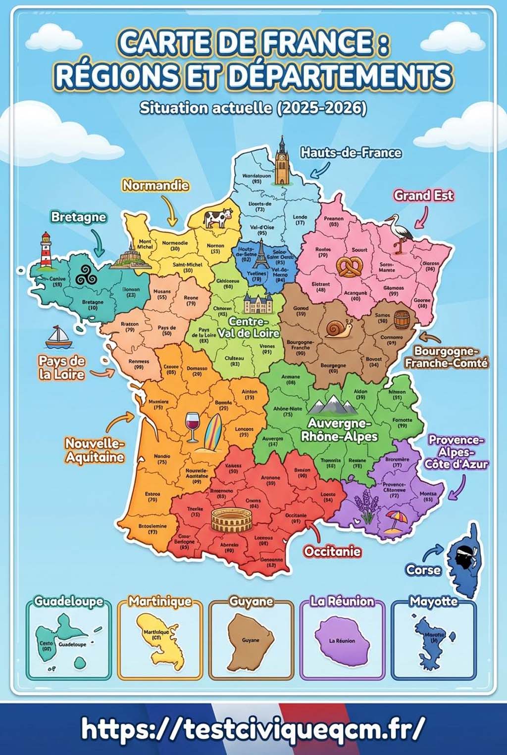 Les cartes de France de Papytane