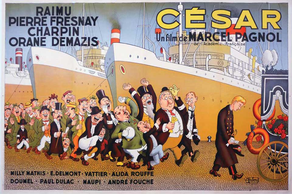 Albert Dubout illustre Marcel Pagnol