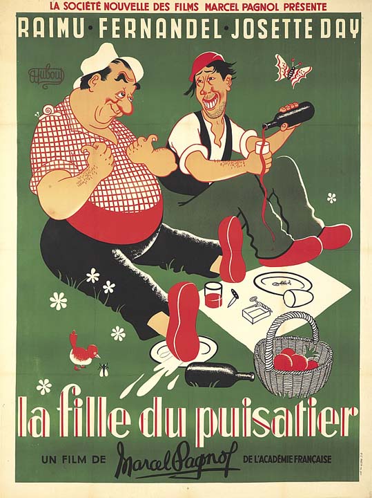 Albert Dubout illustre Marcel Pagnol