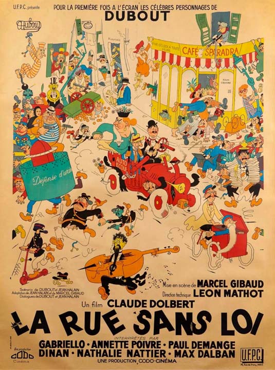 Albert Dubout illustre Marcel Pagnol