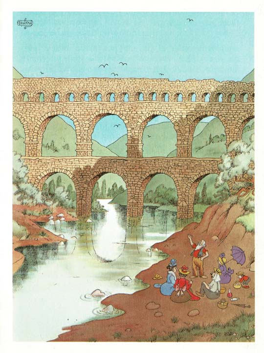Albert Dubout illustre Marcel Pagnol