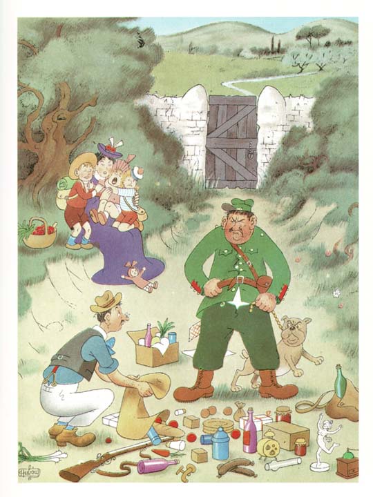 Albert Dubout illustre Marcel Pagnol