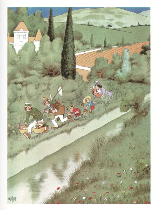 Albert Dubout illustre Marcel Pagnol