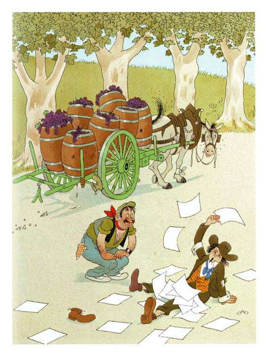 Albert Dubout illustre Marcel Pagnol