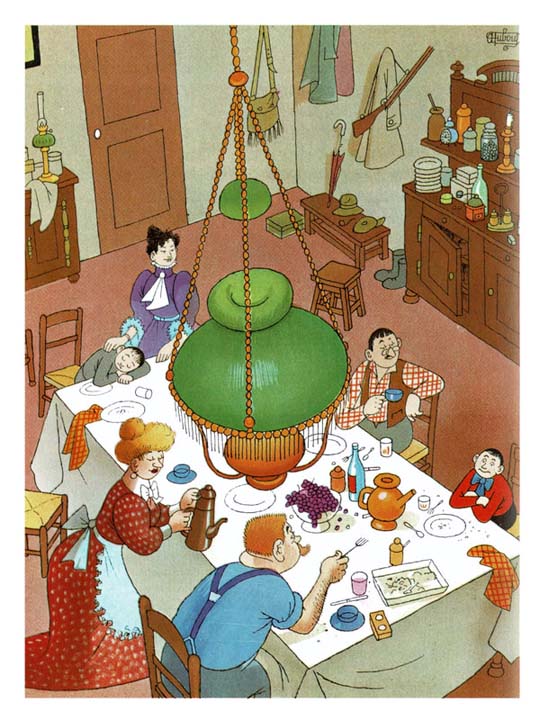 Albert Dubout illustre Marcel Pagnol