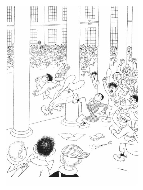 Albert Dubout illustre Marcel Pagnol