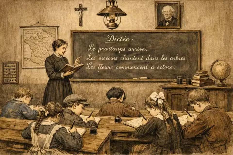 L'école à l'ancienne