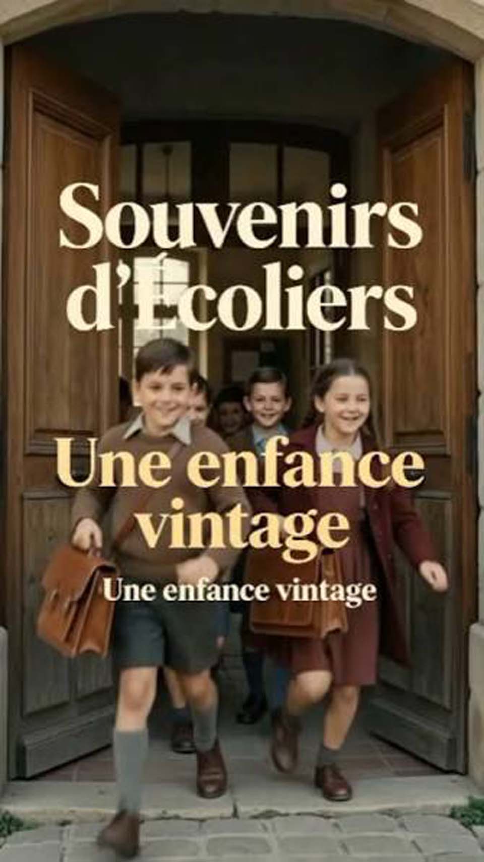 L'école à l'ancienne