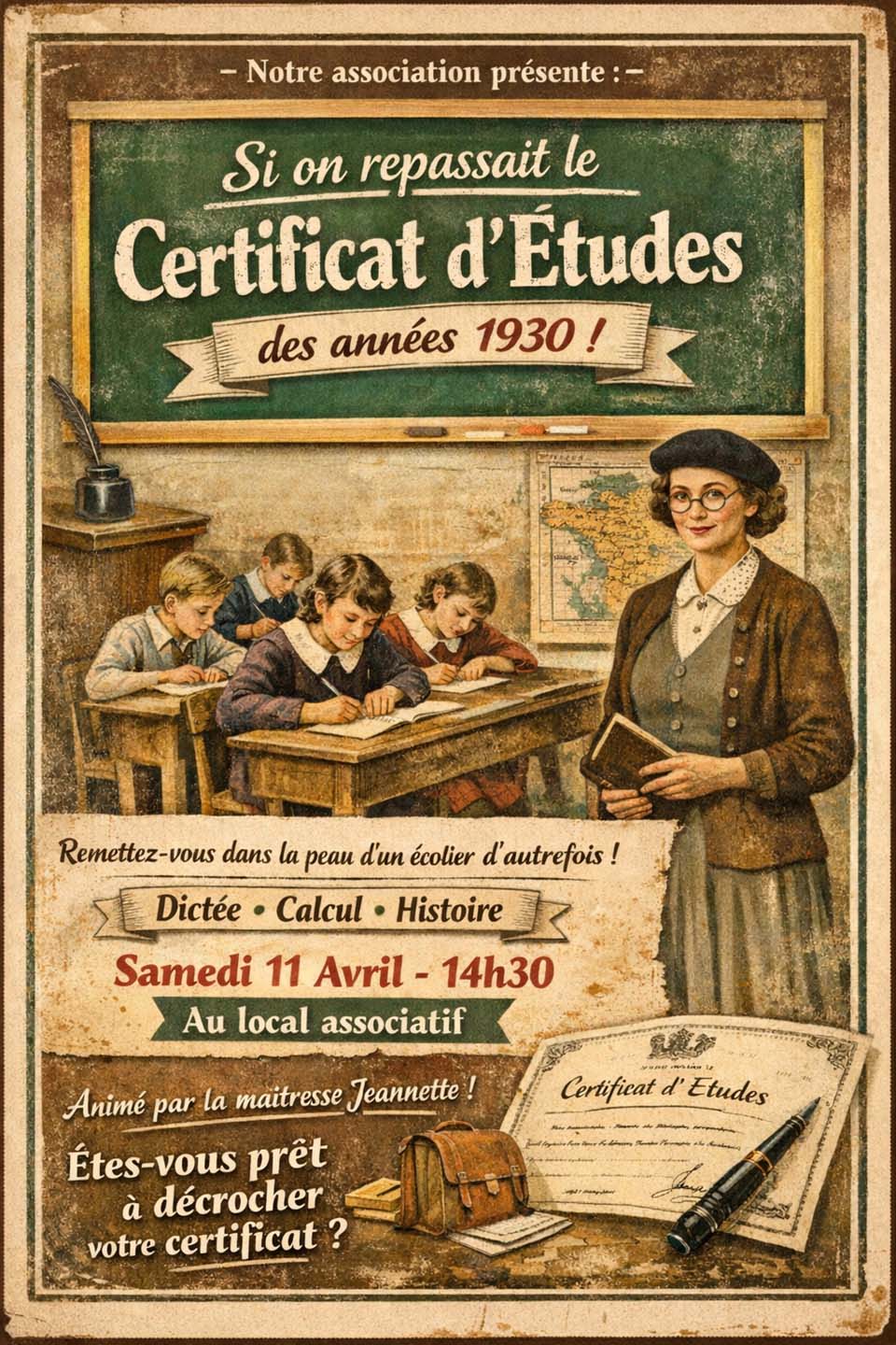 L'école à l'ancienne
