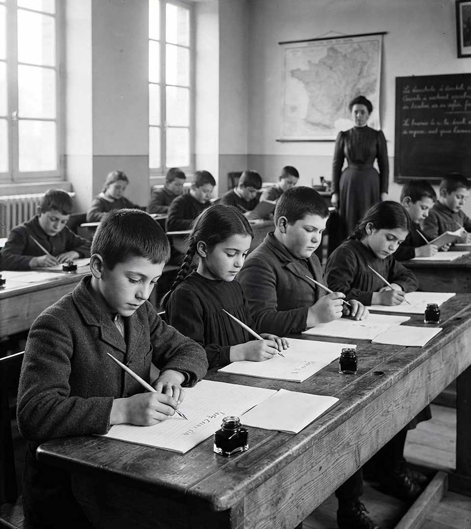 L'école à l'ancienne