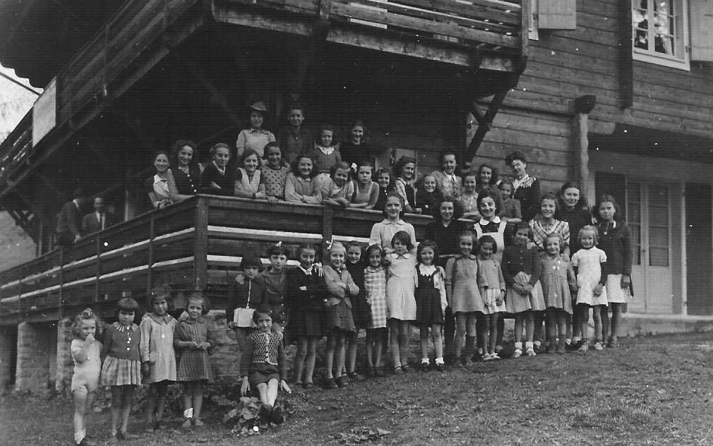 La colonie de vacances à la montagne à Châtel