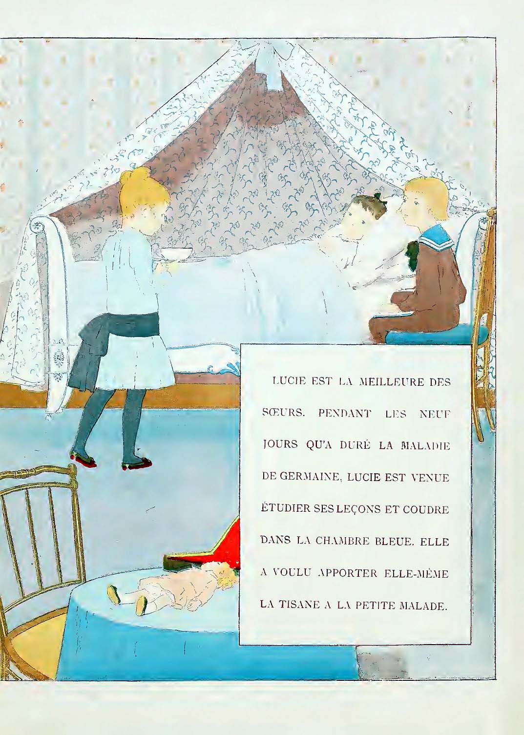 Filles et garçons, scènes de la ville et des champs