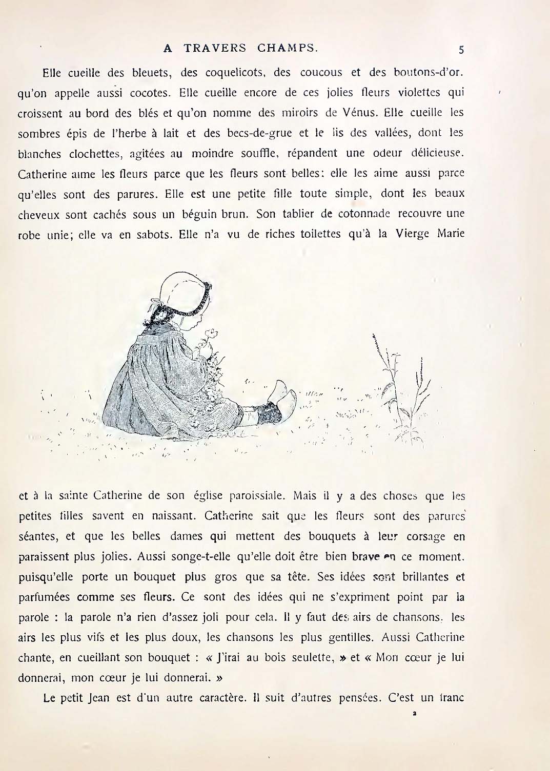 Filles et garçons, scènes de la ville et des champs