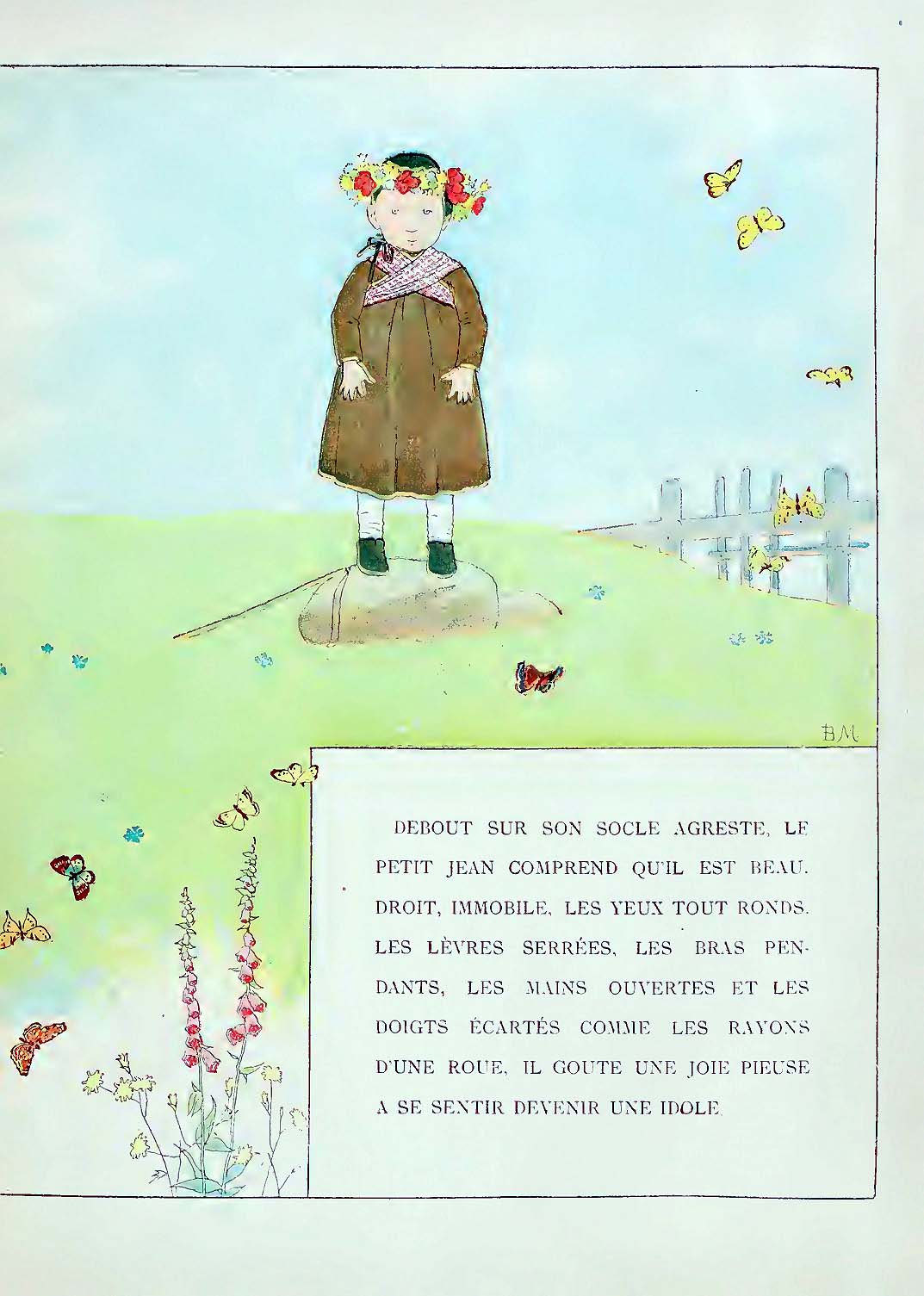 Filles et garçons, scènes de la ville et des champs