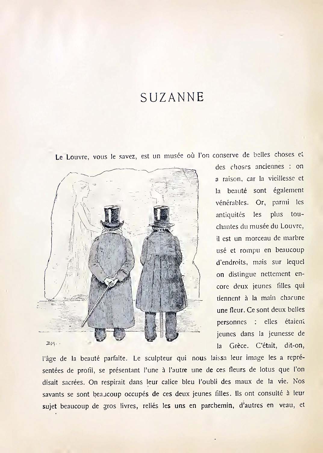 Filles et garçons, scènes de la ville et des champs