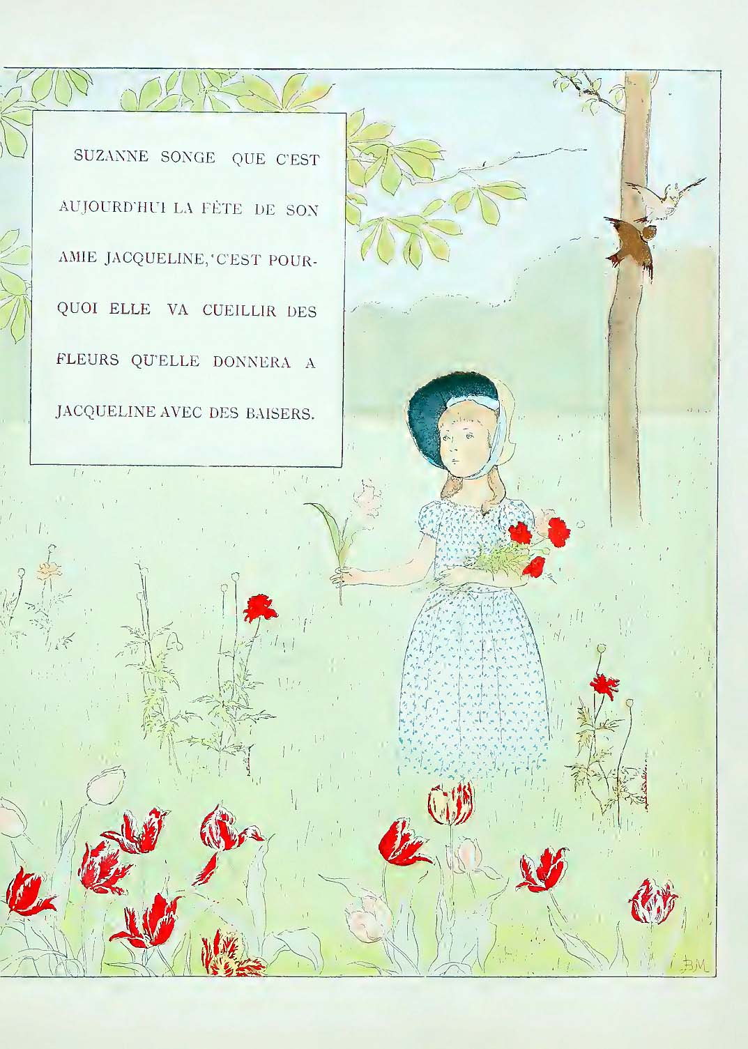 Filles et garçons, scènes de la ville et des champs