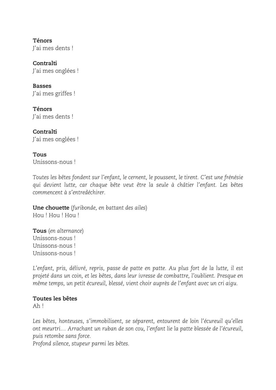 livret de Colette