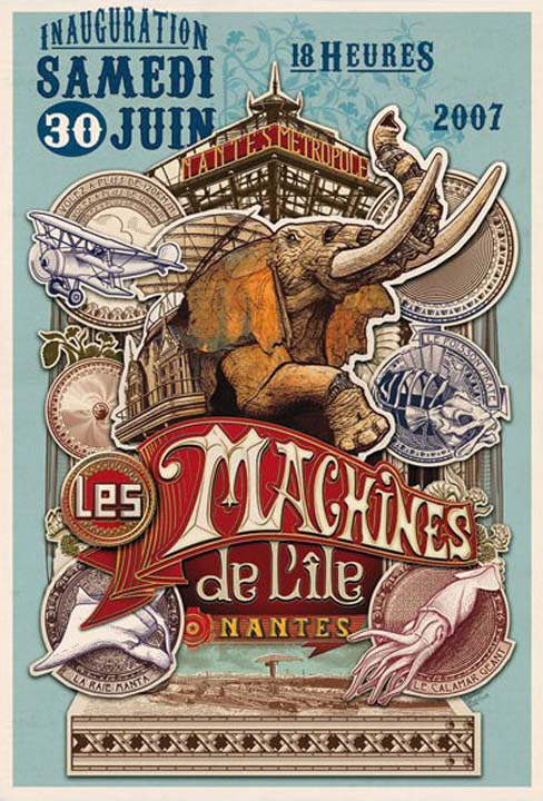 Les Machines de l'Ile - affiches