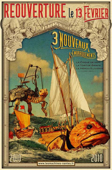 Les Machines de l'Ile - affiches