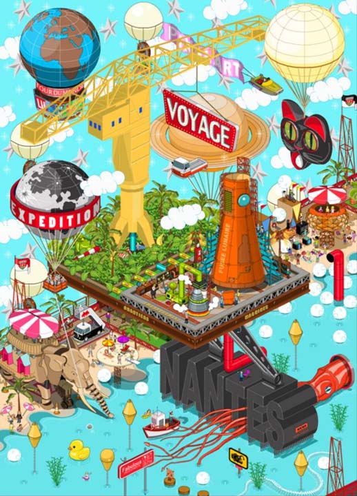 Les Machines de l'Ile - affiches