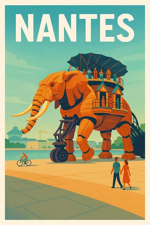 Les Machines de l'Ile - affiches