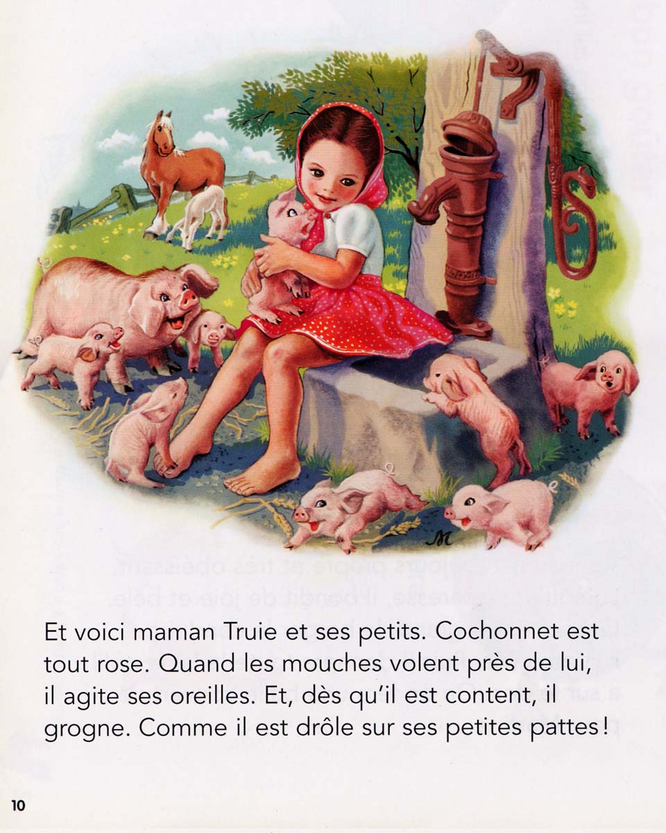 Martine à la ferme