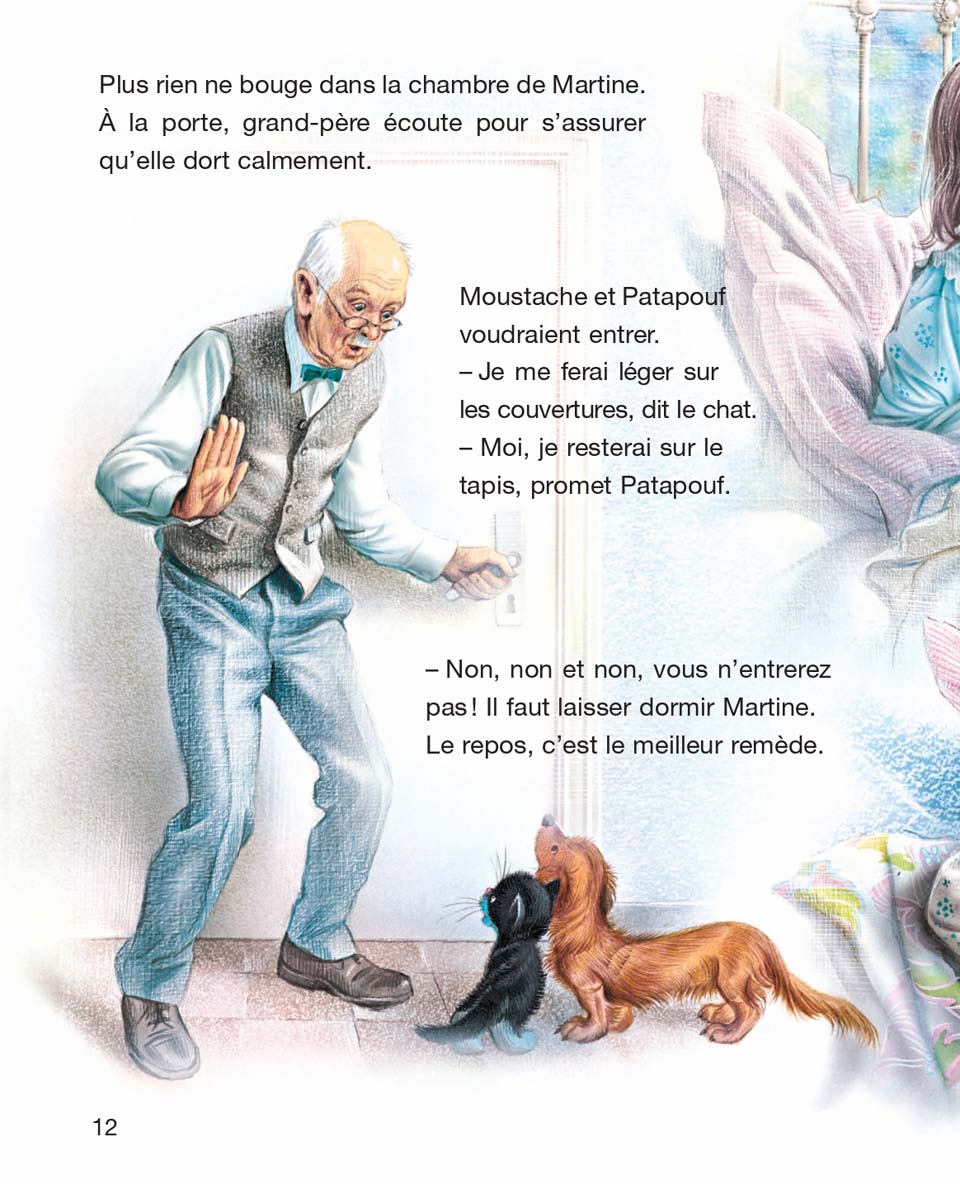 Martine est malade