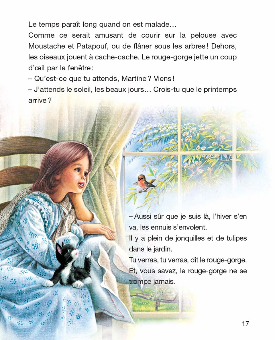 Martine est malade