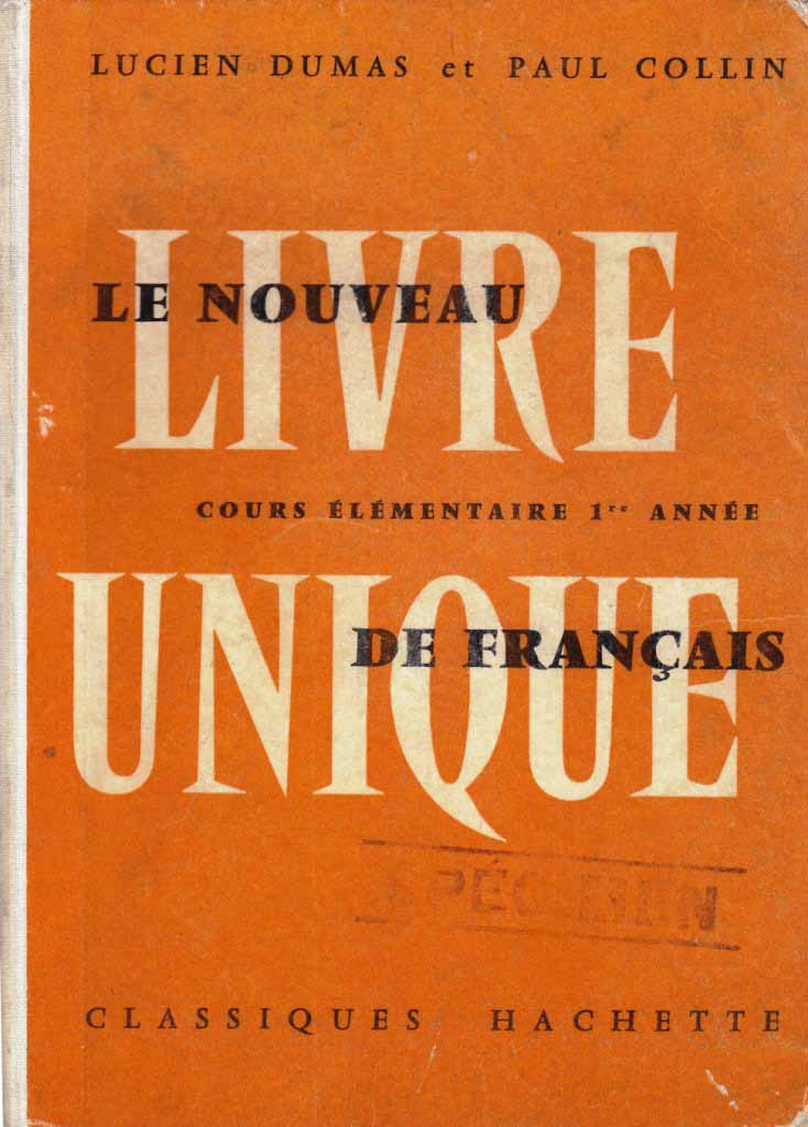 Le nouveau livre unique de français CE1
