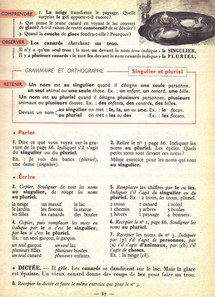 Le nouveau livre unique de français CE1
